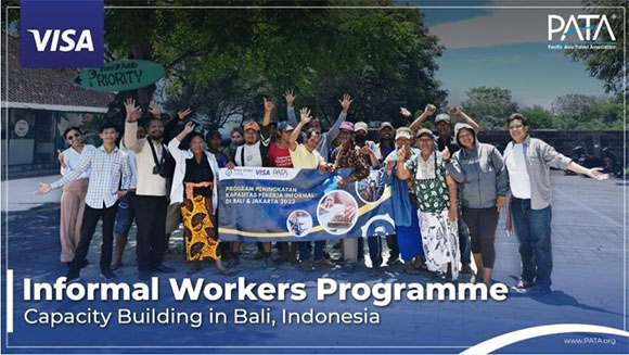 PATA和Visa的非正式工人计划在印度尼西亚巴厘岛结束