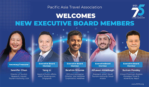 PATA 公布新一届执行董事会新增成员
